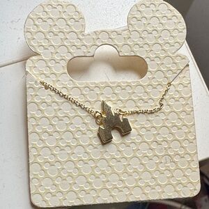 Disney Gold Pendant Necklace